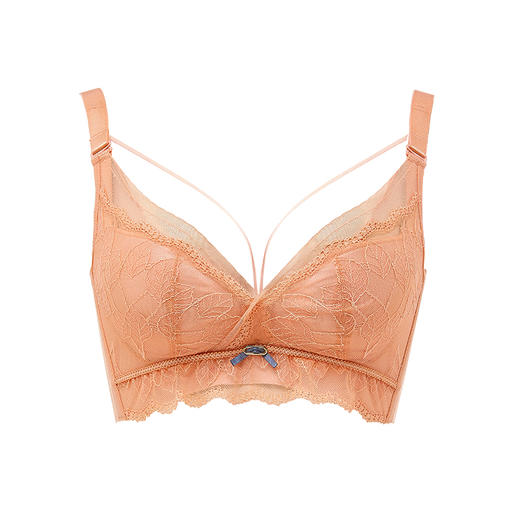 都市丽人舒软挺塑调整型内衣中厚3/4杯蕾丝塑身系列四排无钢圈LJ31B3 商品图9