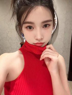 mliilens 美瞳年抛 奶油号角 直径14.2mm着色13.3mm