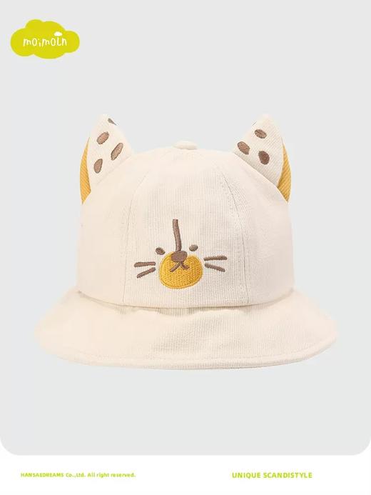 moimoln小云朵童装2022年秋冬新款儿童卡通图案帽子立体耳朵帽子LRF1IZCA05 商品图0