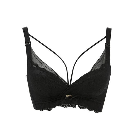 都市丽人舒软挺塑调整型内衣中厚3/4杯蕾丝塑身系列四排无钢圈LJ31B3 商品图10