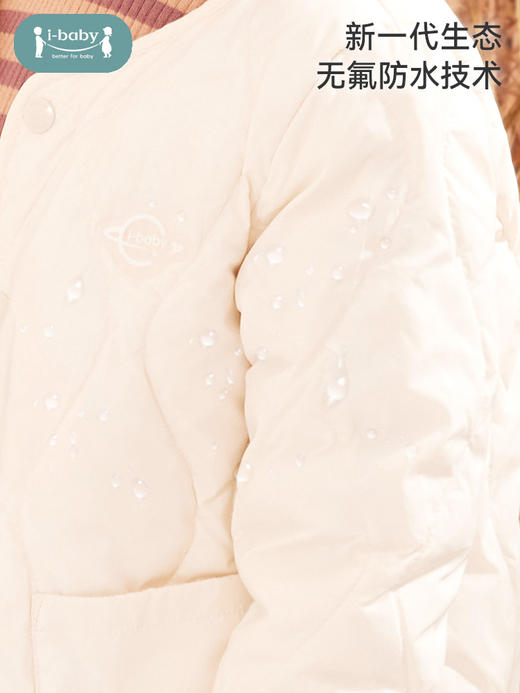 【清仓秒杀59元秒杀】i-baby恒温轻暖白鹅绒服-军绿色80码 商品图7