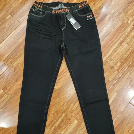 女磨毛牛仔长裤097A女装 商品图0