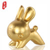 宇达兔年新作 著名艺术家韩美林作品 青铜贴金《福兔》艺术品摆件 商品缩略图0