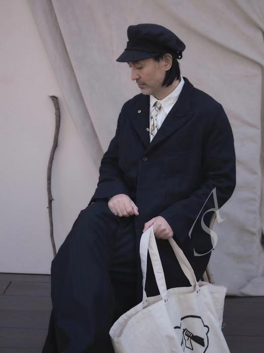 Paul Harnden 米色大号/中号托特包 商品图3