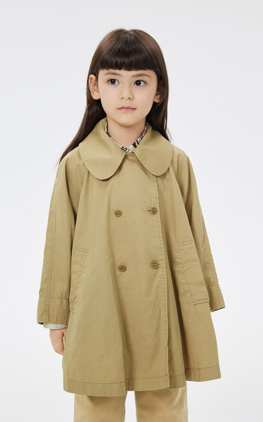 JNBY   23年春款  A版全棉包容性长款风衣   1N2913160 商品图4