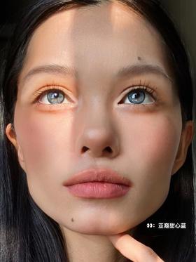 leenscolor 年抛 亚裔甜心蓝 直径14.2mm着色13.5mm