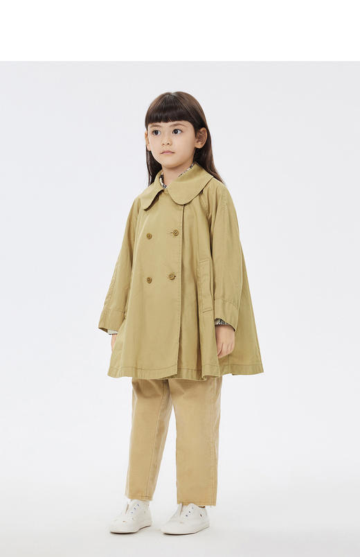 JNBY   23年春款  A版全棉包容性长款风衣   1N2913160 商品图6