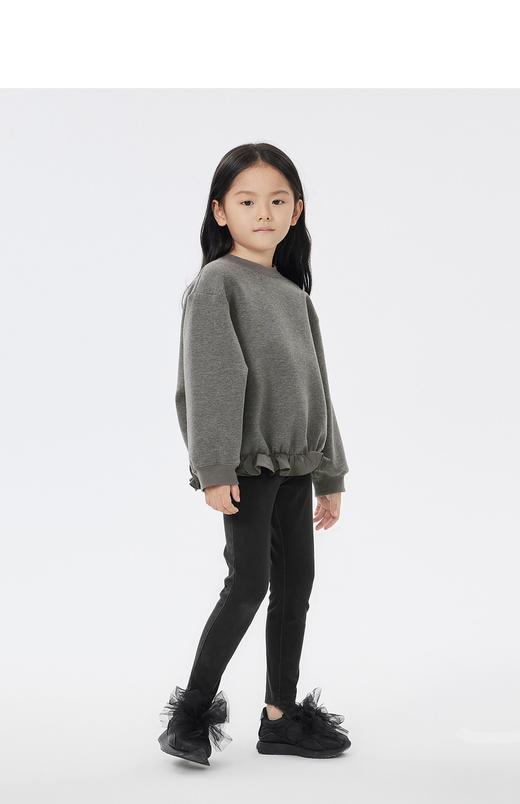 JNBY  23年春款  舒适弹力束脚长裤   1N2E11500 商品图6