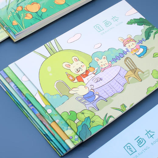 A4横翻图画本（图案随机） 商品图1