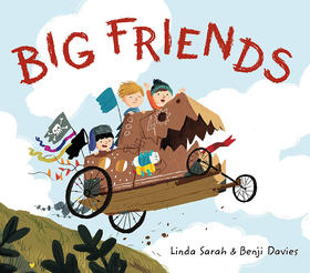 大朋友 儿童绘本故事书 英文原版 Big Friends Linda Sarah 