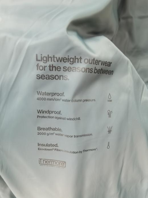 丹麦rains防风防水冬季棉服中厚款男女同款 商品图12