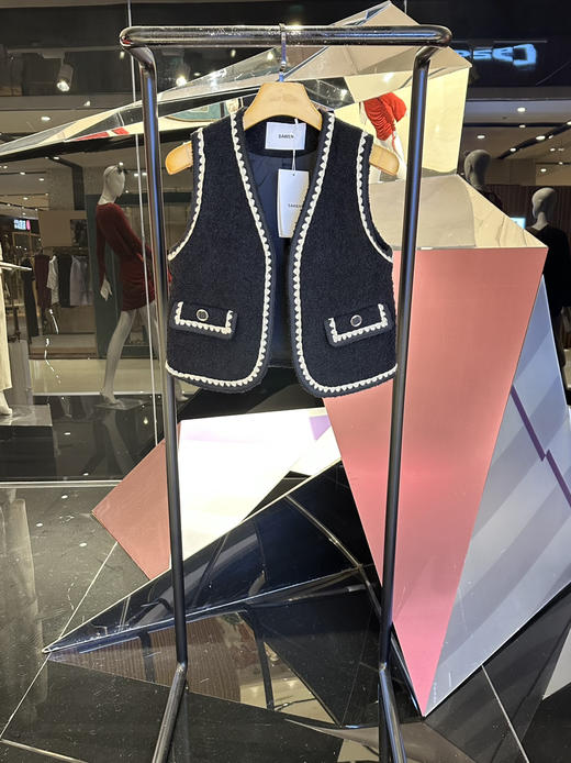 钩针花边马甲 商品图0