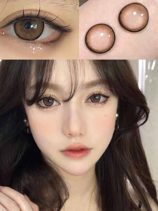 mliilens 美瞳年抛 大熊仔 直径14.5mm着色14.0mm 商品图0