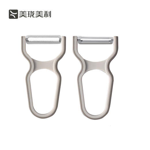 美珑美利kitchenlite系列 刨皮刀不锈钢削皮刀土豆去皮器瓜刨2件套 商品图0