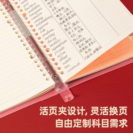 得力25995备考活页本A5(高效笔记本)(本) 商品图1