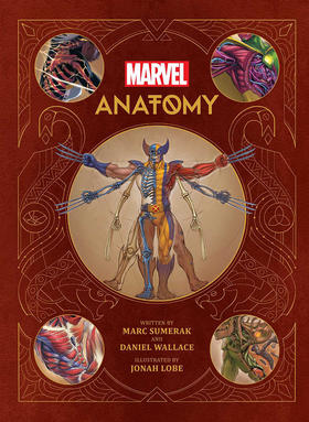 漫威解剖学 对超人的科学研究 英文原版 Marvel Anatomy: A Scientific Study of the Superhuman