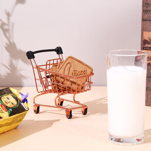 (牛奶/草莓/原味)俄罗斯爱莲巧饼干190g 商品图6