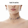 [捡漏价]lost in echo原创设计师款宝石猎人斜方锆石盒子chocker设计项链 商品缩略图2