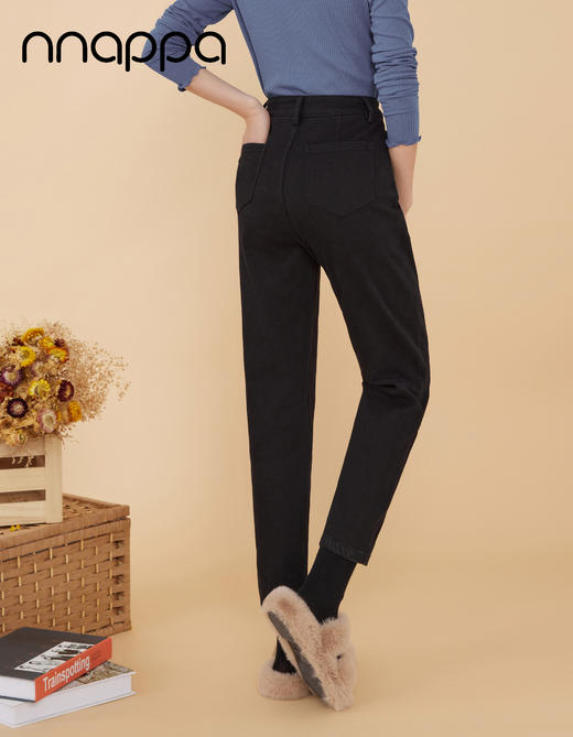 小哈休闲磨绒牛仔裤1258 商品图3