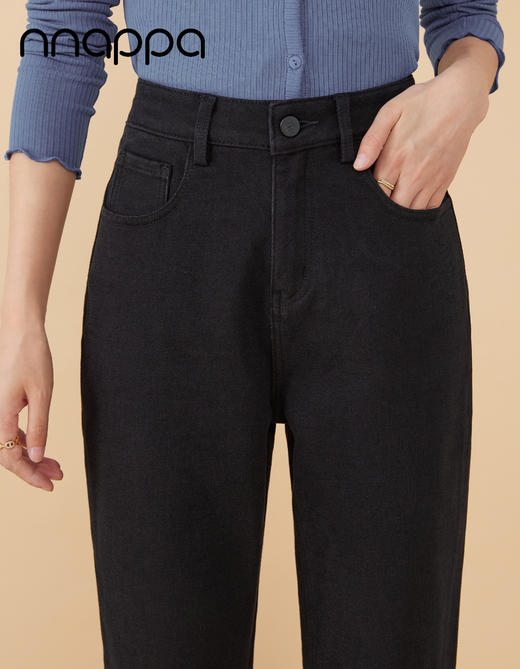 小哈休闲磨绒牛仔裤1258 商品图4