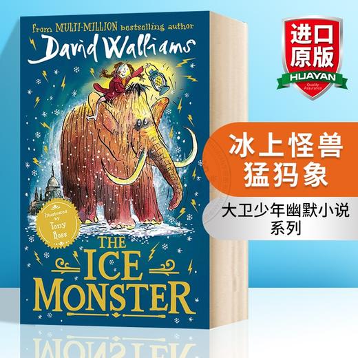 Collins 英文原版 大卫少年幽默小说系列 11 冰上怪兽 猛犸象 英文原版小说 The Ice Monster David Walliams 英文版 进口原版英语书籍 商品图0