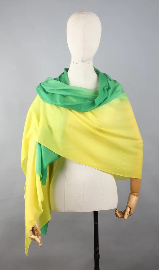 渐变色羊毛披肩 HFW1402006 商品图7