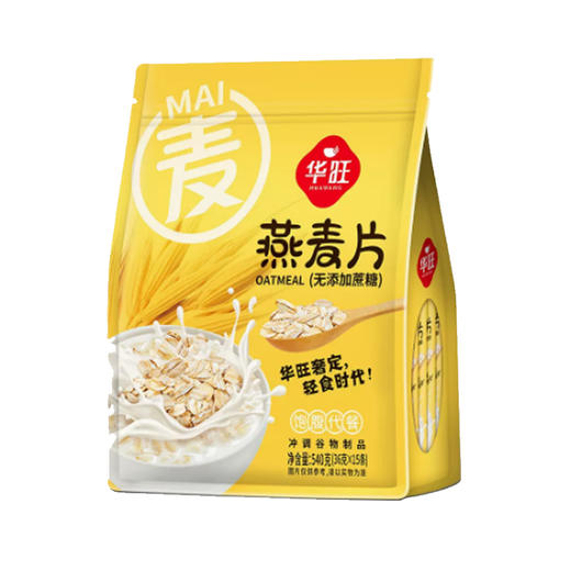 华旺燕麦片（无蔗糖）【540g】 商品图0