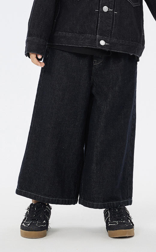 JNBY   23年春款  牛仔九分裤  1N2E13340 商品图4