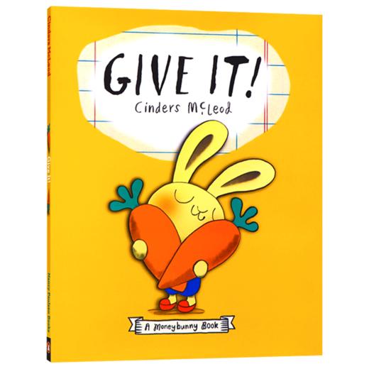 小兔子理财书4 小兔子学捐钱 英文原版 A Moneybunny Book Give It 小兔子学花钱系列 亲子理财启蒙绘本 平装 进口英语书籍 商品图3
