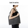[断码]lost in echo设计师品牌Ann系列印花色方形三肩带风琴牛仔tote包 商品缩略图3