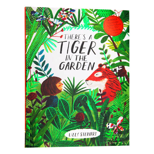 花园中的老虎 英文原版 There's a Tiger in the Garden 花园里有只老虎 趣味哲理故事绘本 全彩插画 英文版儿童英语启蒙图画书 商品图0