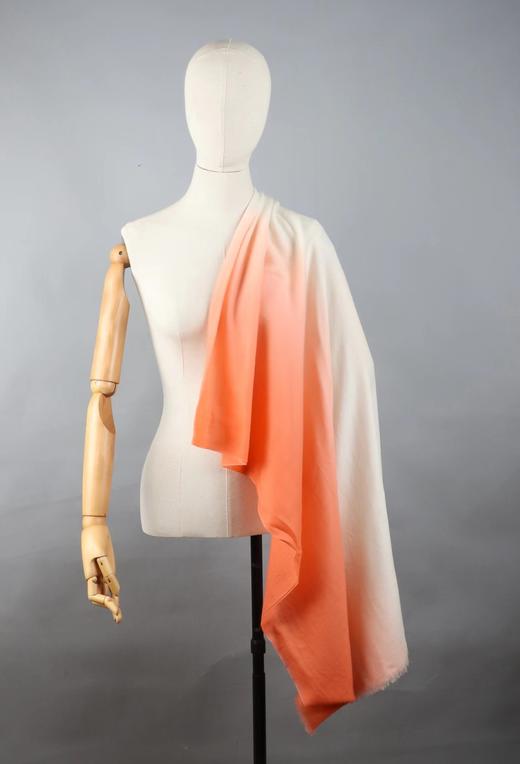 渐变色羊毛披肩 HFW1402006 商品图3