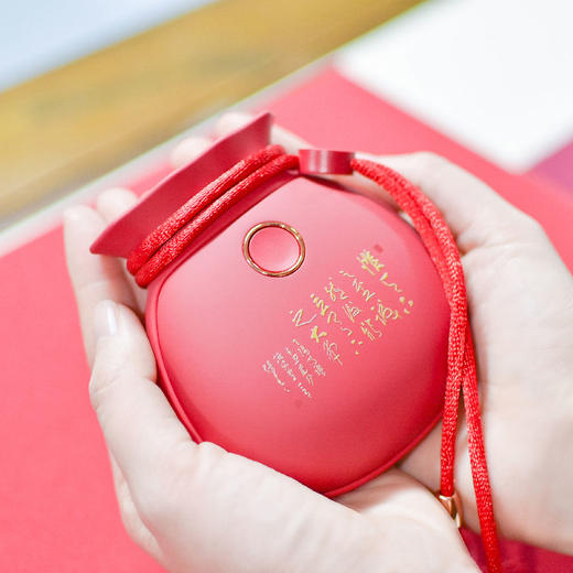 羽诗制造出品 福柿连连套装福袋暖手充电宝柿子玻璃杯文创礼盒 商品图1