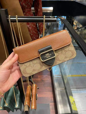 特价！🇺🇸美拉德色￥999包邮！Coach 新款 Morgan系列链条包