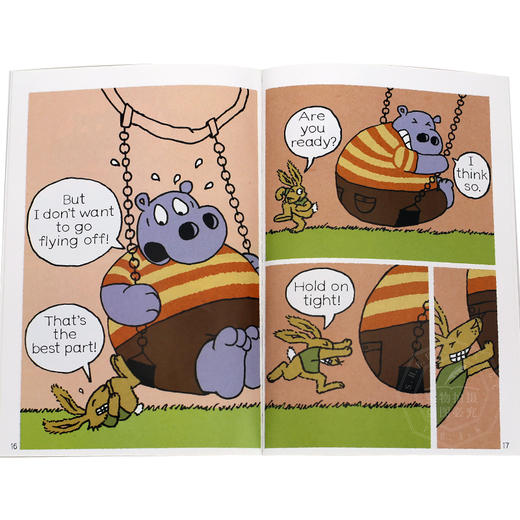 Hippo & Rabbit In Three Short Tales 英文原版童书绘本 学乐英语分级读物Level 1 进口书 5-8岁儿童英文全彩故事书 平装 商品图4