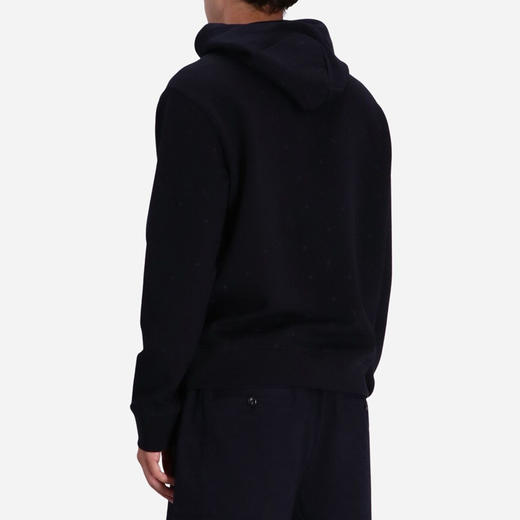 EMPORIO ARMANI 阿玛尼 男士徽标印花连帽长袖卫衣 深蓝色 6L1MQ2 1JHSZ 0988 商品图2