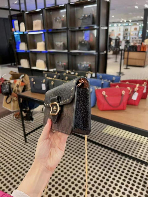 特价！🇺🇸美拉德色￥999包邮！Coach 新款 Morgan系列链条包 商品图6