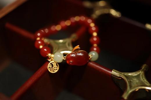 【新春祈福】兔年鸿运当头玛瑙祈福手串（正常发货） 商品图2