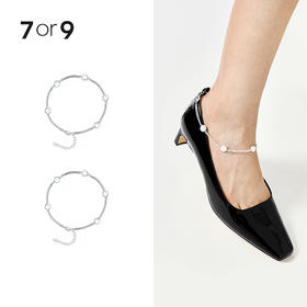 马贝圆珠脚踝链