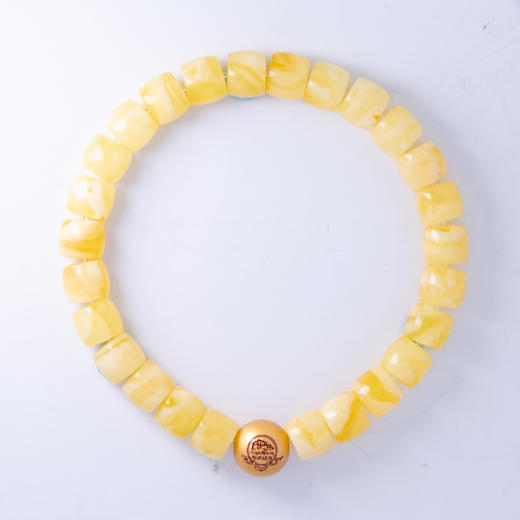 蜜蜡桶珠手串 商品图2