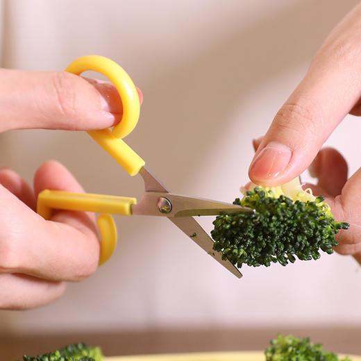 Octoto奥克兔兔 宝宝迷你外带辅食剪 婴儿食物剪 儿童辅食刀具 商品图1