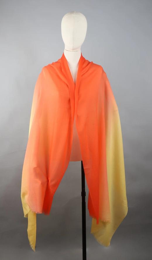 渐变色羊毛披肩 HFW1402006 商品图0