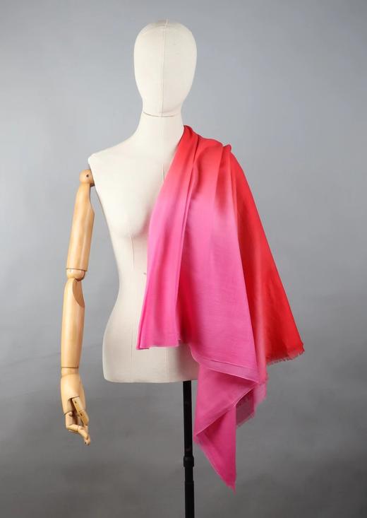 渐变色羊毛披肩 HFW1402006 商品图2