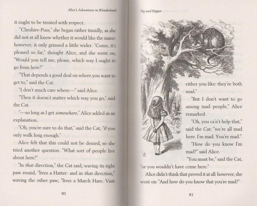 爱丽丝梦游仙境英语原版 进英文原版小说 Alice's Adventures in Wonderland 爱丽丝漫游奇境 英文版经典儿童奇幻文学书籍 商品图1