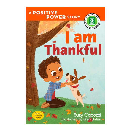 正能力小故事2级 我懂感恩 英文原版 I Am Thankful A Positive Power Story 分级读物 3-6岁 商品图0