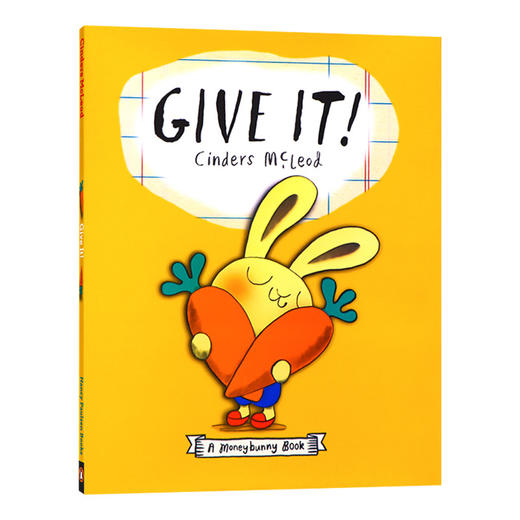 小兔子理财书4 小兔子学捐钱 英文原版 A Moneybunny Book Give It 小兔子学花钱系列 亲子理财启蒙绘本 平装 进口英语书籍 商品图0