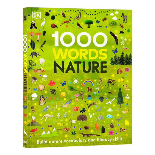 DK 1000 Words Nature 1000个自然词汇 进口英文原版 儿童读物环境野生动物英语词汇语言学习益智儿童科普百科书籍 英文版 商品图0