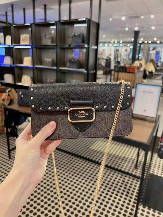 特价！🇺🇸美拉德色￥999包邮！Coach 新款 Morgan系列链条包 商品图5