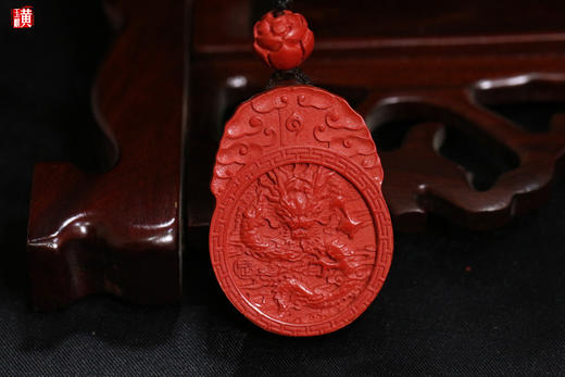 朱砂【普贤菩萨】吊坠   ，生肖龙的守护神 商品图2