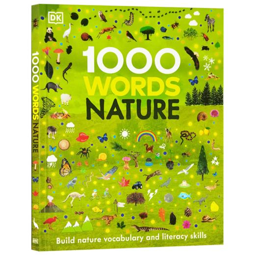 DK 1000 Words Nature 1000个自然词汇 进口英文原版 儿童读物环境野生动物英语词汇语言学习益智儿童科普百科书籍 英文版 商品图3